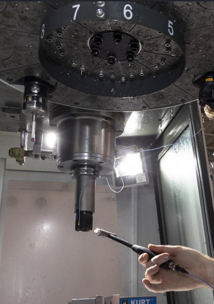 bha_51's tweet photo. Most of these can be estimated or calculated relatively easily, but one thing thats hard to predict is the actual machine modal parameters, i.e how the machine vibrates naturally. This has to be measured using a tap test, where the machine is idled and then sensors are attached on its spindle and a hammer is used to strike the spindle inorder to measure the resposne. This is a slow process and the machine has to be taken off the line and carefully rigged up with sensors to take readings.