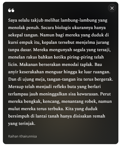 Runnilune's tweet photo. Mungkin ini tulisan saya yang paling putus asa dan muak.

https://t.co/gN5Ju0FVHe https://t.co/xHG2fcQPfo