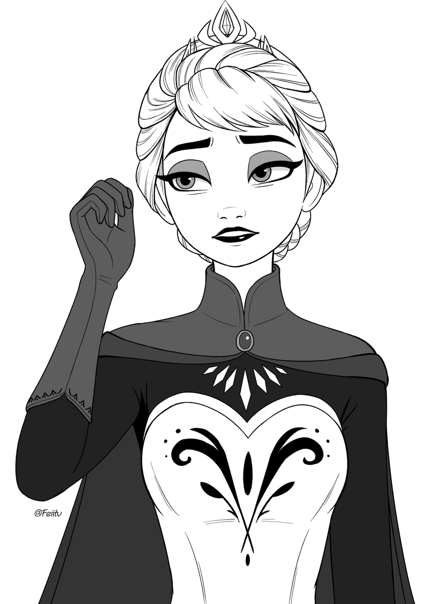 Feiitv's tweet photo. #elsa https://t.co/BpCfXmU5MZ