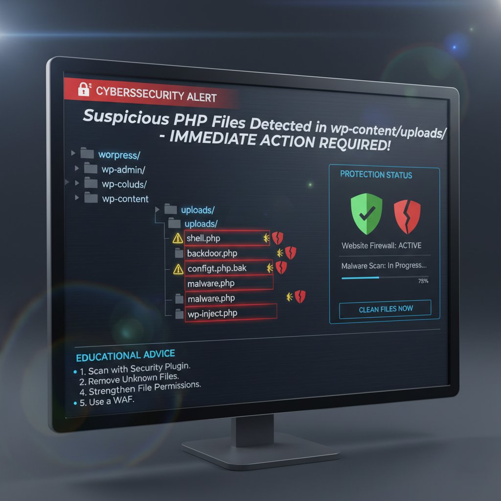 naimesheikhbd's tweet photo. WordPress Security Tip 👇

PHP files inside /uploads/? 😨

That's often a red flag.

Hidden malware loves hiding there.

🔐 Stay secure.

#wordpresssecurity #wordpressmalware #malwareremoval
#websitehacked #securityaudit #wordpressexpert https://t.co/qCQ3nrVgp9