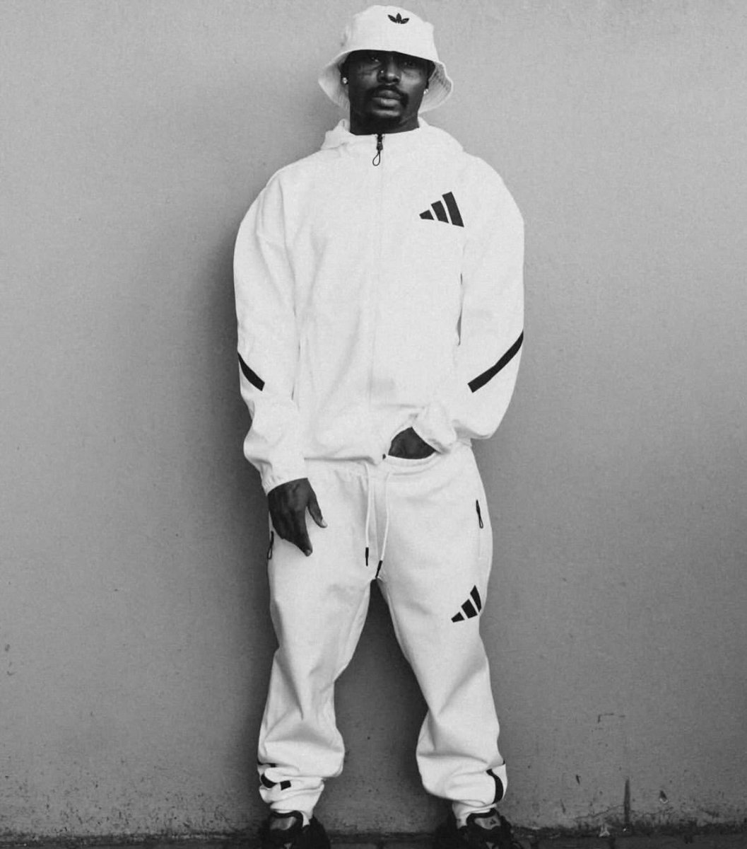 NOTJUSTOK's tweet photo. Asake for Adidas (2026) 📸 https://t.co/uuZ66g14z1