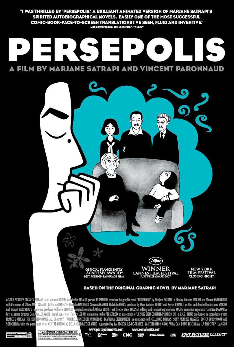Filmmor_'s tweet photo. Marjane Satrapi (1969 -2026) #KadınlarınSineması https://t.co/x2oVheAEjs