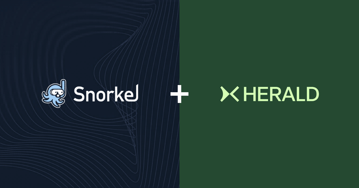 Herald_Dev's tweet photo. Customer Case Study: @SnorkelAI hits 93% accuracy with Herald, no runbooks. Their demo of Herald won the team Snorkel's internal Engineering Excellence Award.

Snorkel AI connected four data sources to Herald and gave it nothing else. No runbooks. No historical root cause analyses. No Slack history.

Herald ingested all four in hours and returned its first correct root cause analysis within two days.

Their PM ran the agent through 90 real engineering tasks. It got 93% right.

In the first two weeks live in production, 27 engineers root caused 52 incidents.

Most #AIDevOps agents come with a setup tax. Weeks of writing runbooks, tagging incidents, and building a knowledge base before you see anything useful. Snorkel skipped all of it.

Kartik Mathur, Director of Engineering at Snorkel AI, co-authored the case study with Herald CEO @vsreekanti.

👉 Read the full case study: https://t.co/nuMpg06EHW