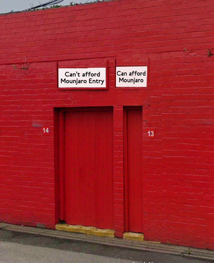 EyupandDown's tweet photo. This coming season Barnsley FC are proud to announce their most ambitious Diversity &amp; Inclusion project yet.

A Mounjaro turnstile and a non Mounjaro turnstile.

Can fans use the appropriate entrance and respect each other's journey. https://t.co/fhGb2EpPi0