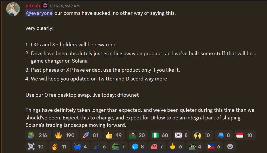DrewJayson2015's tweet photo. @CarolineDPham  ALL dflow had to do was keep its word to its community and not rob them of rewards it promised. BY THE WAY did they tell you about the securities fraud re XP. or issue the App sometimes has that users found out when they lost money but its been reported https://t.co/72NHzIGQ7k