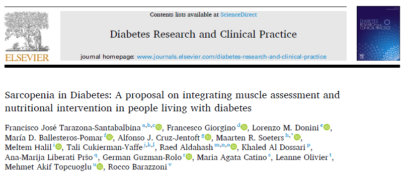 mdballesteros's tweet photo. ¿Evaluamos el músculo en nuestros pacientes con diabetes? Casi nunca. Y la sarcopenia es una complicación frecuente e infradiagnosticada de la DM2. Nuevo consenso internacional 🧵 https://t.co/Vo9greAMMV
