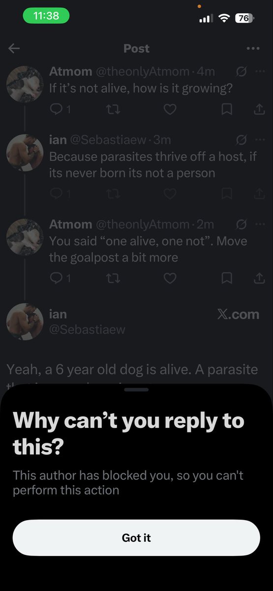 theonlyAtmom's tweet photo. Said “parasite” is not alive, but “thrives” off the host. Crazy reasoning. https://t.co/0oKlM6Lu2b