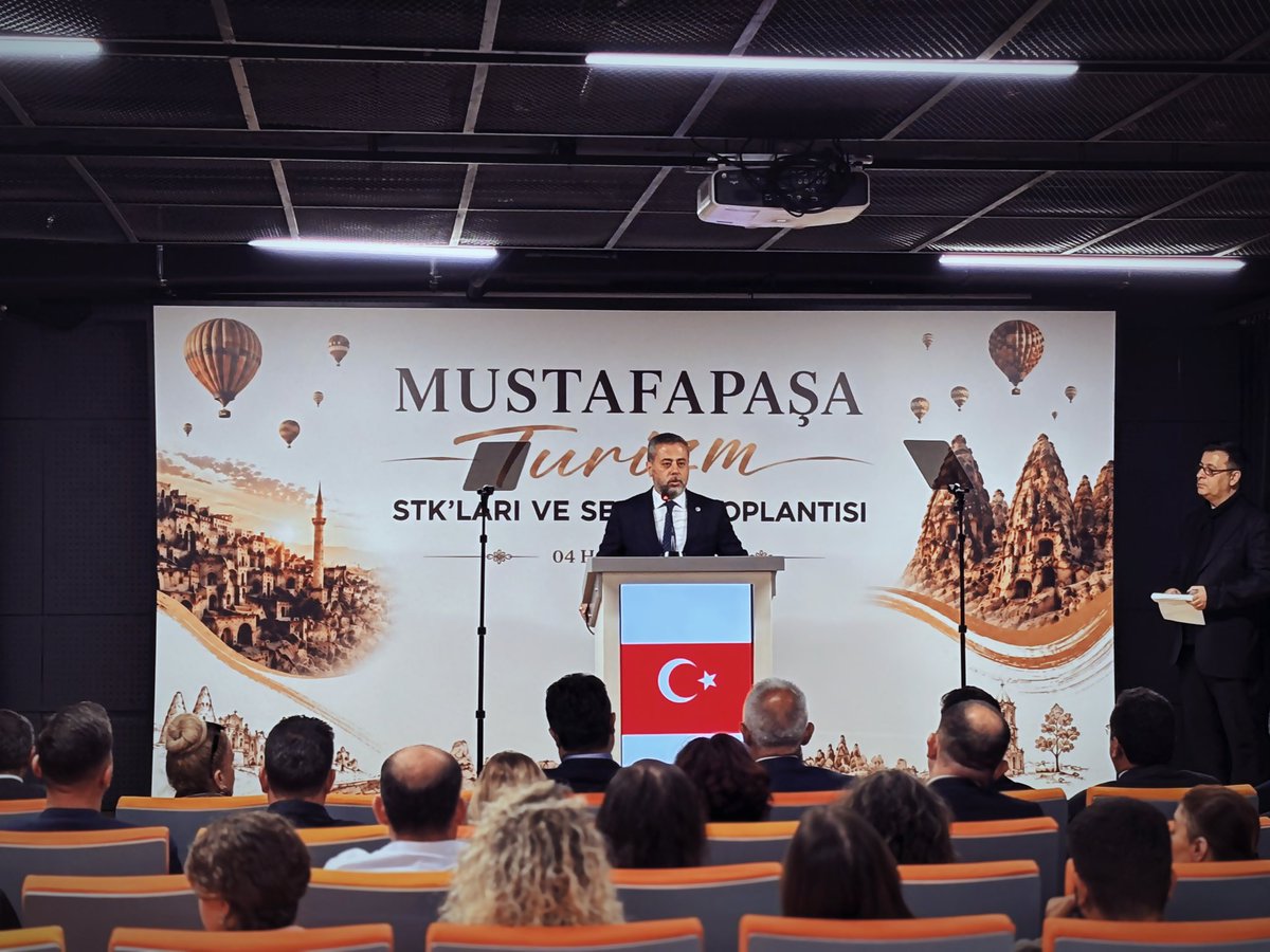 MvSuleymanOzgun's tweet photo. 📍 Mustafapaşa

Kültür ve Turizm Bakanımız Mehmet Nuri Ersoy’un @MehmetNuriErsoy teşrifleriyle; Kültür ve Turizm Bakan Yardımcımız Gökhan Yazgı @yazgi_gokhan , İl Başkanımız Muhammed Feyzi Aygün @av_mfa , Milletvekilimiz Emre Çalışkan @EmreCaliskan_50 , Kapadokya Alan Başkanımız Cem Aslanbey @cemaslanbay , TGA Yönetim Kurulu Üyesi Murat Yavuz, Ürgüp İlçe Başkanımız Uğur Cankurt, Mustafapaşa Belediye Başkan Adayımız Mustafa Özer ve MHP Ürgüp İlçe Başkanımız Abdullah Ata ile birlikte Mustafapaşa Turizm STK’ları ve sektör temsilcilerimizle bir araya geldik.

Mustafapaşa’mızın turizm geleceğine dair verimli bir istişare gerçekleştirdik. Bölgemizin potansiyelini artıracak yatırımlar, devam eden çalışmalar ve yeni projeler üzerine değerlendirmelerde bulunduk.

Kapadokya’nın incisi Mustafapaşa’mız için çalışmaya, üretmeye ve bölgemize değer katacak projelerin takipçisi olmaya devam edeceğiz.

Nazik ziyaretleri ve destekleri dolayısıyla Kültür ve Turizm Bakanımız Sayın Mehmet Nuri Ersoy’a teşekkür ediyorum.