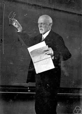 Math_files's tweet photo. In the early days of commercial airline travel, David Hilbert (1862–1943) was invited to a certain university to give a lecture. He was told to speak on any subject that suited his fancy. 

He announced that he would speak on “The Proof of Fermat’s Last Theorem.” Certainly his prospective audience was enchanted and thrilled, because no proof of this famous theorem was known to exist. It is safe to say that the event was much anticipated.

The great day arrived, and the room was packed. Hilbert delivered his lecture, but it had nothing whatever to do with Fermat’s last theorem. Afterward, someone had the temerity to ask why the great man had chosen a title that had nothing at all to do with the subject matter. “Oh,” said Hilbert. “That was just in case the plane went down.”

Source: Mathematical Apocrypha Redux by Steven G. Krantz