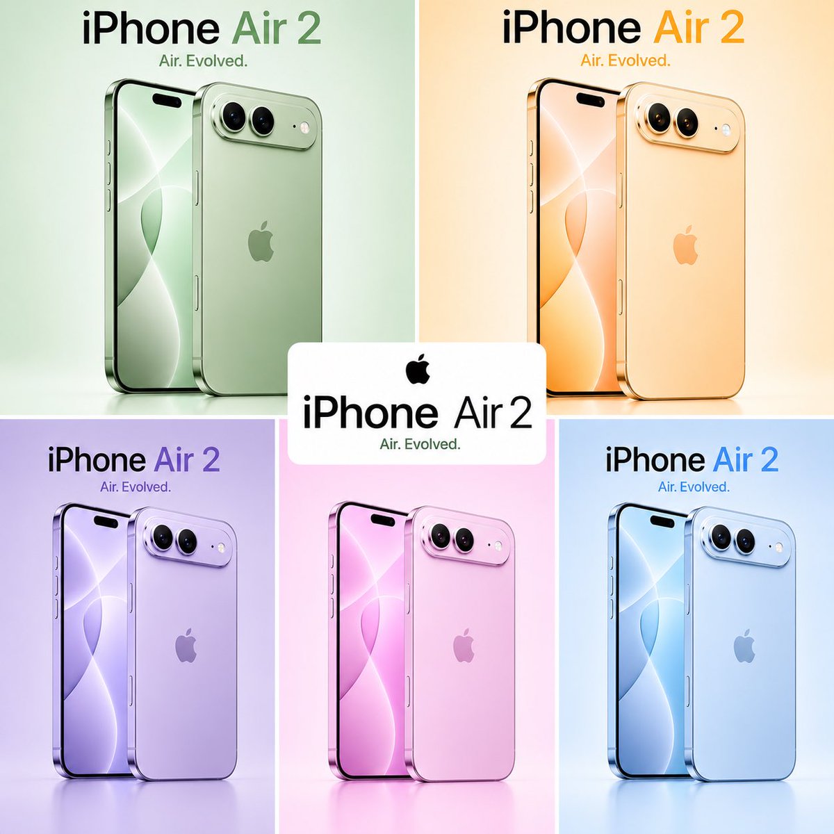 SoloprimeGlobal's tweet photo. If Apple dropped an iPhone Air 2 this clean, which color are you picking? 👀

Imagine unboxing it on launch day.

@SoloprimeGlobal can make that happen. 🚀 https://t.co/C4l3DCODyE