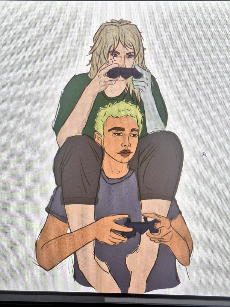 seleinzkie99's tweet photo. Since i wouldn't be getting any free time to finish this soon, here is a peace in its unfinished glory 🙌✨️
#geklock #deadlock #gekko https://t.co/MpKyIeVKNz