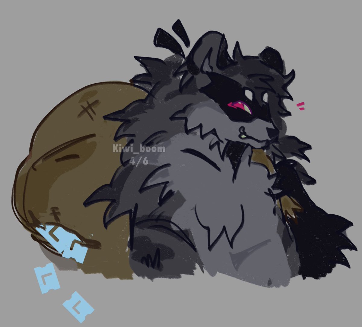 Kiwi_boomm's tweet photo. Bandit Raccoon
#kaijuparadise https://t.co/rsnHB2FdPK