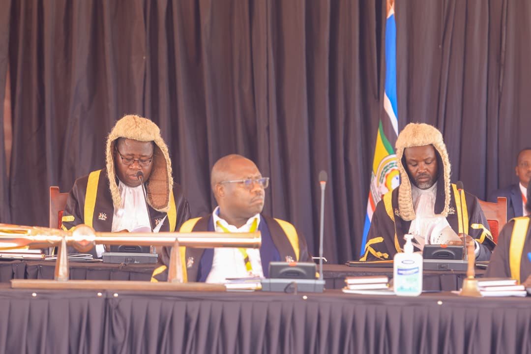GideonSsekidde's tweet photo. The moment Uganda has been waiting for.  

His Excellency the President arrives at Kololo for the State of the Nation Address 2026.  @Parliament_Ug
@ObothOboth #SONA2026 #OpenGovUg @Thomas_Tayebwa #StateOfTheNation #GoldenPosts https://t.co/t19Z1KDNLy