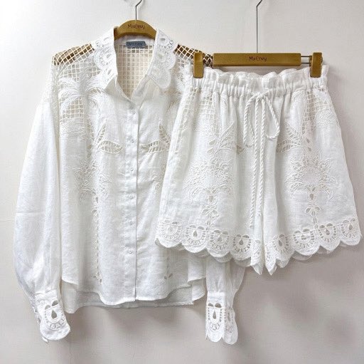 MsenvyCorp's tweet photo. 2027SS Linen Embroidery 

#msenvycorp https://t.co/Ue8jA219qX