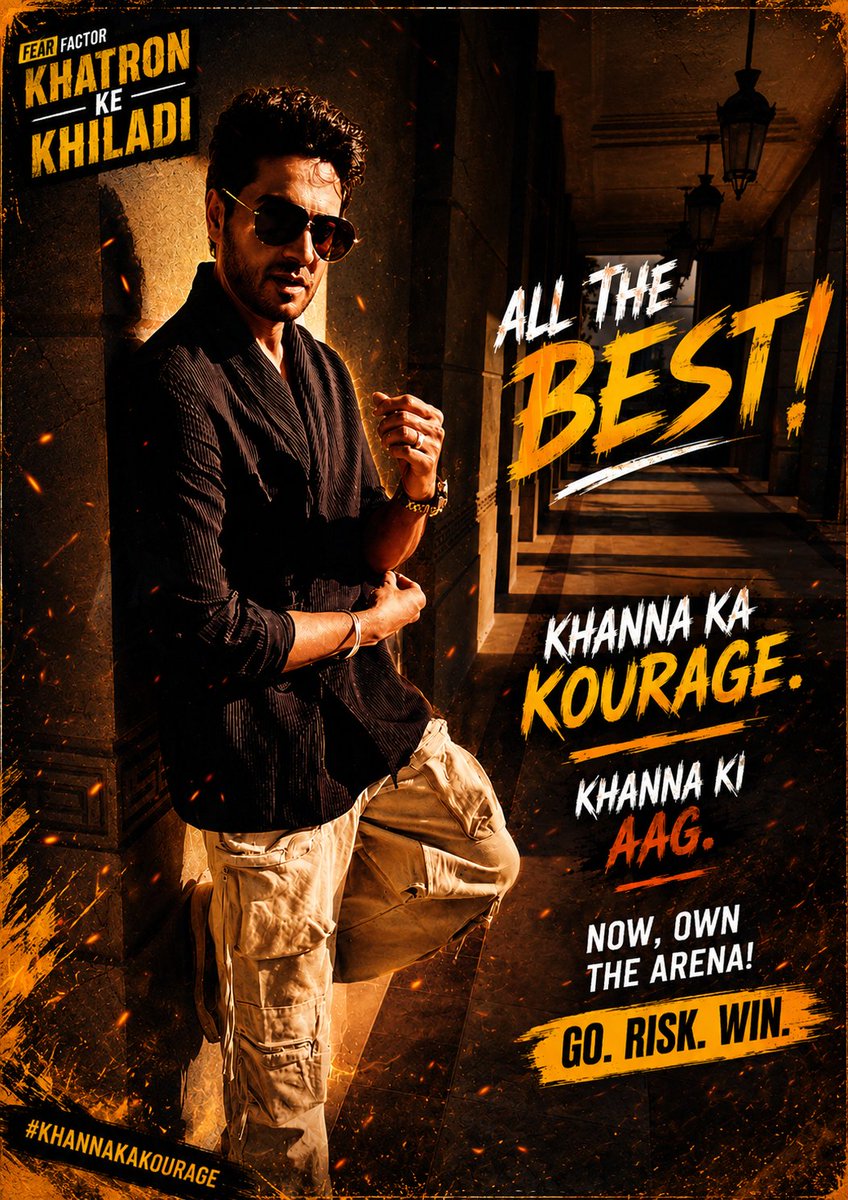 NinjEdits's tweet photo. With every new reality show you commit to, 
You end up winning more hearts, alongside the trophies! 

And this is just a heart felt "all the best" post for you GK! 🫶🏽🤎

#GauravKhanna https://t.co/TS4CawinPD
