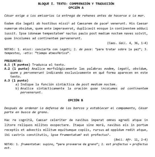 ubibene's tweet photo. Pues me da a mí que los textos de Latín de la PAU en Andalucía y Madrid tienen grados de dificultad muy diferentes https://t.co/YDaFtg7J6d