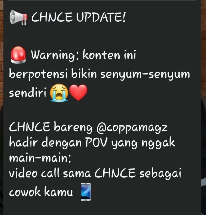 Takaveee's tweet photo. ini bukan kode event videocall kannnn????

saya masih nungguin merch lohhh om om chncee https://t.co/LWmAr7bPZ6