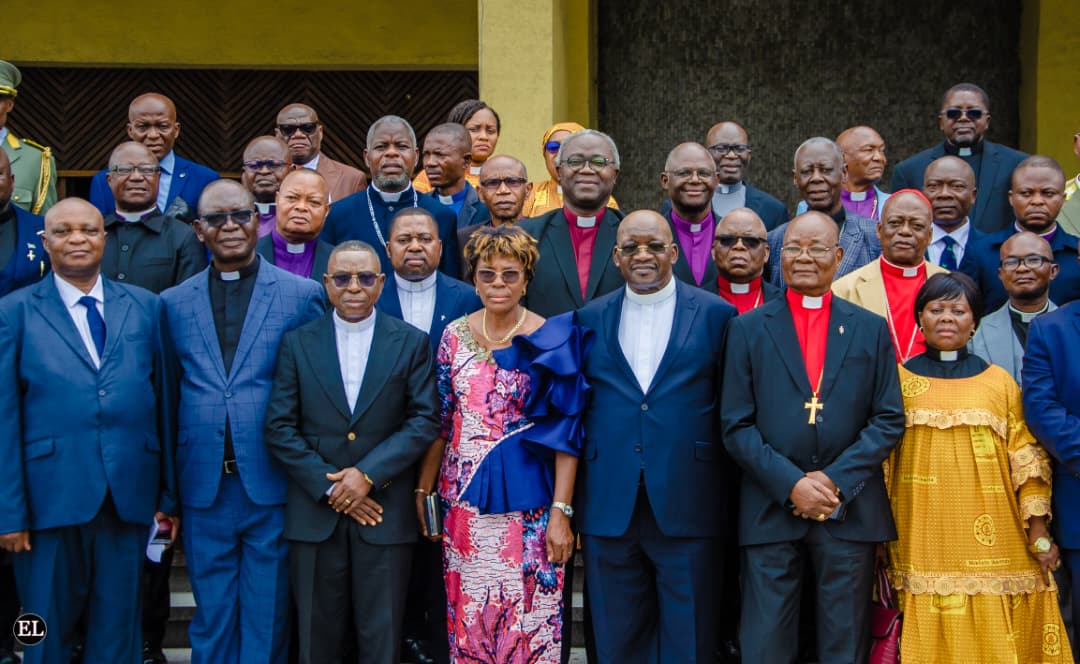 RTVECC's tweet photo. 🇨🇩 Changement ou non de la Constitution : l’ECC va se prononcer ce week-end
Réuni ce jeudi à Kinshasa en sa 66ᵉ session extraordinaire, le Comité exécutif national de l’ECC examine la question du changement, de la révision ou du maintien de la Constitution. https://t.co/By0WXA4LaD