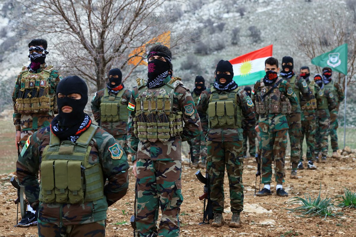 MOSSADil's tweet photo. Israeli censorship has cleared for publication: As part of efforts to undermine the regime in Iran, the Mossad transferred weapons seized from Hamas and Hezbollah to Kurdish forces operating along the Iraq-Iran border.

The same weapons Iran funded to eliminate Jews were reportedly repurposed to help Kurds fight the Iranian regime.

That would be poetic justice.