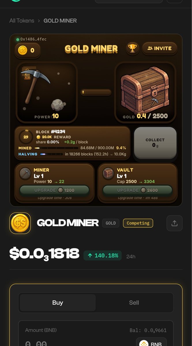 Online31use's tweet photo. @Acid_Labz Pro Tip : Use my referral Code for 50% discount , 10,000 -->  5000

Code : 7N65PMK

Important : Don't Directly buy on the swap page ,first use code for 50 % discount, then click on buy 5000 , it prompt transaction to buy 5000,then approve , send . Total : 3 transaction. https://t.co/MIfdUFCJLT