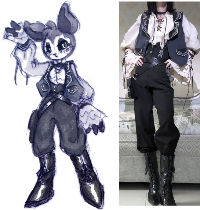 mintsuwuart's tweet photo. Fighting the artblock by drawing some of my #SmilingCritterOC s with outfits I have found in Pinterest /silly

#fanart #PoppyPlaytime #LunarEclipseAU #LunarEclipse #LoolaLamb #EagleMcTrickster #BloopBelle #DoeClair https://t.co/9QNgmFpmPn