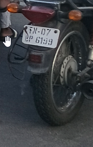 lavanyadeepak's tweet photo. TN 07 BP 6199
Number Plate not in compliance with #MotorVehicles Act
Rajakilpakkam Intersection near @MCH_Chennai
4th June 2026 17:19
@ChennaiTraffic @COPTBM @reclaimchennai https://t.co/RNYMSzQbH2