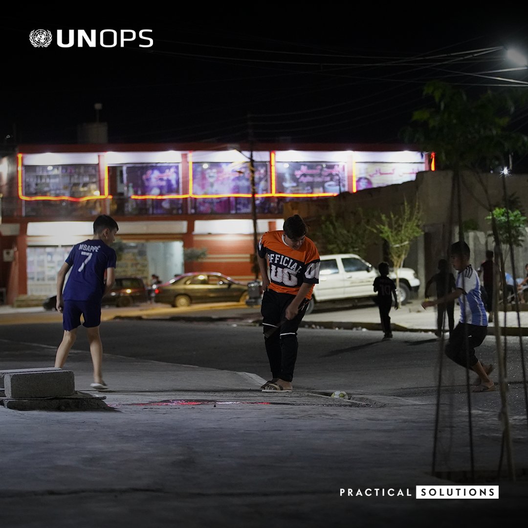 UNOPS's tweet photo. Ahead of #WorldEnvironmentDay, discover 4 ways renewable energy is empowering communities across the Middle East.

From Iraq to Yemen, @UNOPSMiddleEast and partners are delivering clean energy solutions to restore safety, expand services and opportunities, and power everyday life 🌍⚡️

Here's how: https://t.co/6Rc30v8Uvr

#NowForClimate
