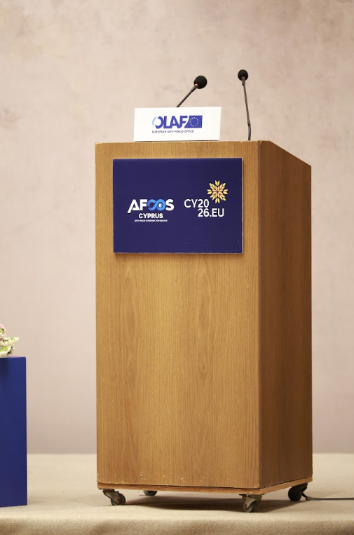 OLAF - Cyprus Presidency Expenditure Conference - microphone