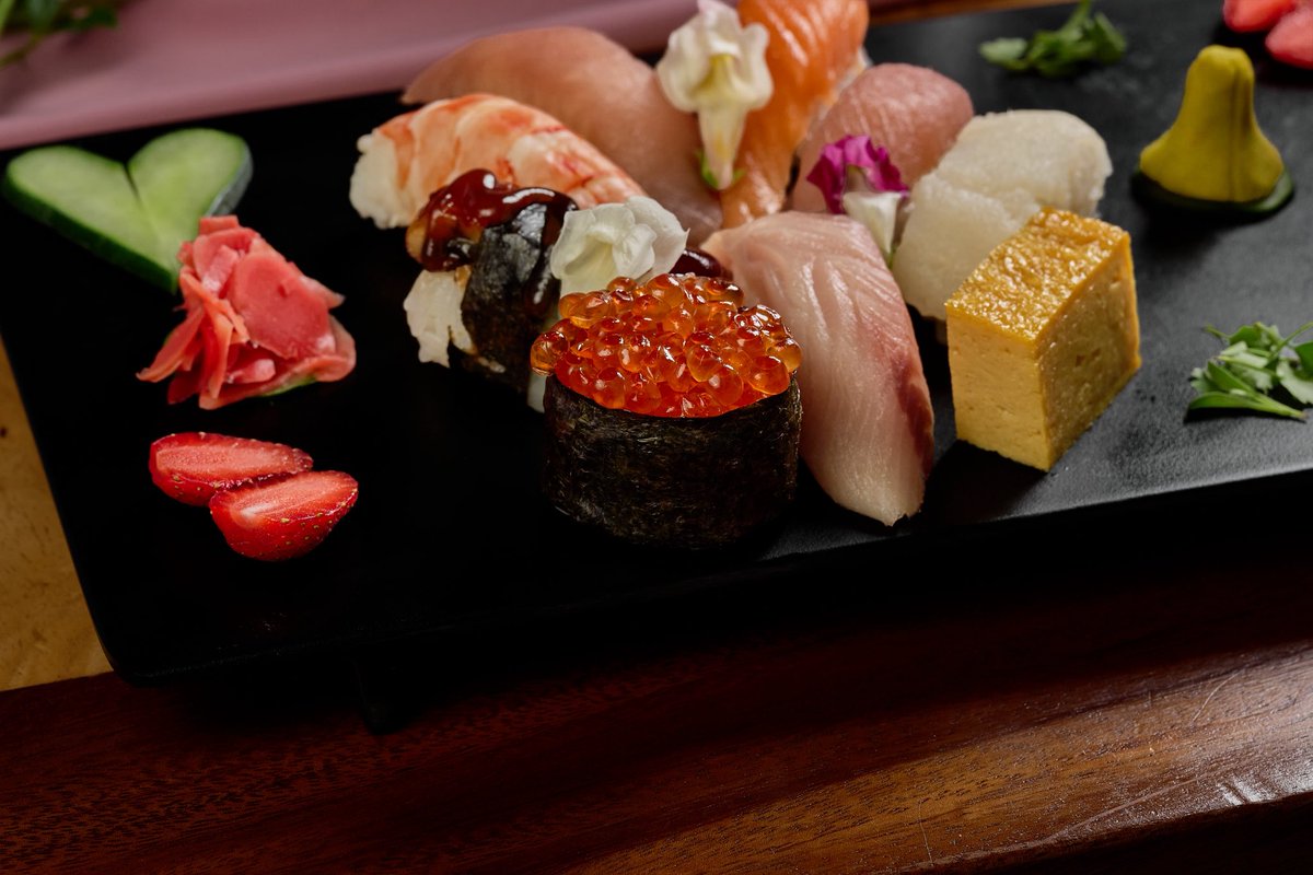 hiro_rest's tweet photo. Nigiri Moriawase at Hiro 
Premium nigiri assortment fresh, refined, and beautifully composed. A true taste of Japanese elegance.
Reserve your table in Uganda.
#HiroRestaurant #NigiriMoriawase #KampalaFineDining #JapaneseInUganda #hiro_rest https://t.co/q7sTgMaDMV