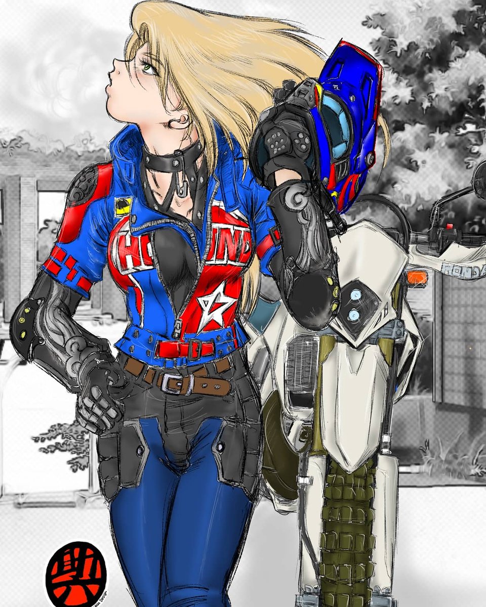 WPioTQGdzh4kR1Z's tweet photo. #あなたの目線外し絵を見せてください
まだガラケー時代に描いたラフに買ったばかりのiPadで色を塗った物やけど、結構可愛くて気に入ってる。 https://t.co/pgSqmNE4N4