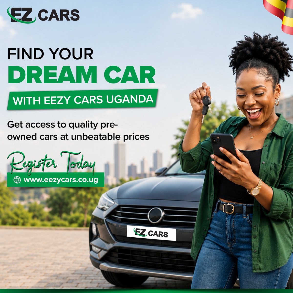 EezyCarsUG's tweet photo. Register and unlock the amazing deals on our platform