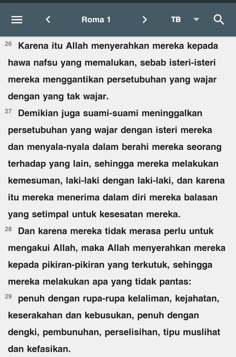 bekalicky's tweet photo. @LambeSahamjja Indonesia tahun 2026 sama dengan Kehidupan di Kota Roma, Ibukota Kekaisaran Romawi, tahun 56 Masehi yang diceritakan surat Rasul Paulus dalam kisah Roma 1: 18-32. https://t.co/9GDgC93Y28