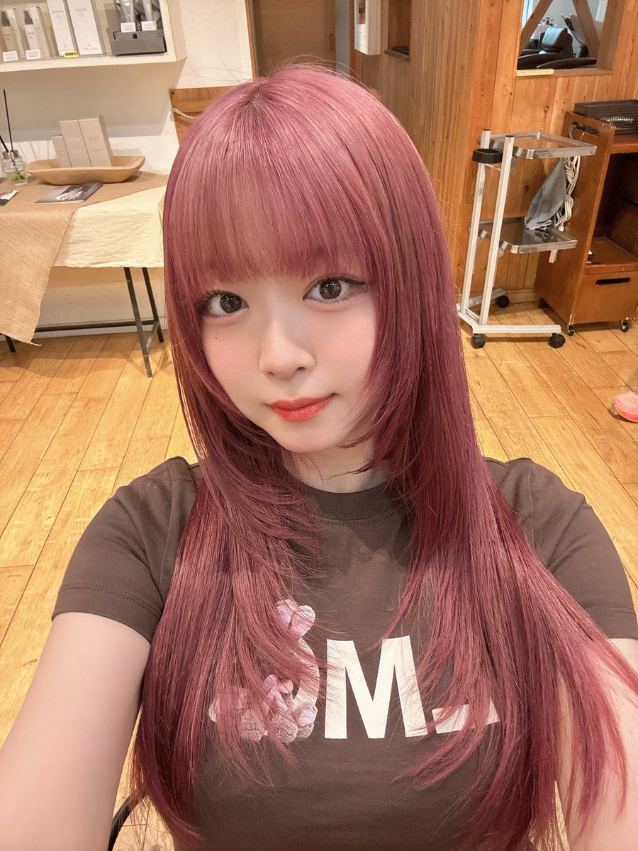 mhtan_44's tweet photo. イメチェ��したよ♡
ピンク復活🩷 https://t.co/qPsKwaYEhB