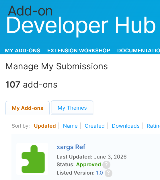 LiborBenes's tweet photo. xargs Ref: My Firefox Add-On Sidebar Approved by Moz://a Developer Hub Add-On Review Team. https://t.co/d5vysIVU03 https://t.co/VFuoWR5KNP