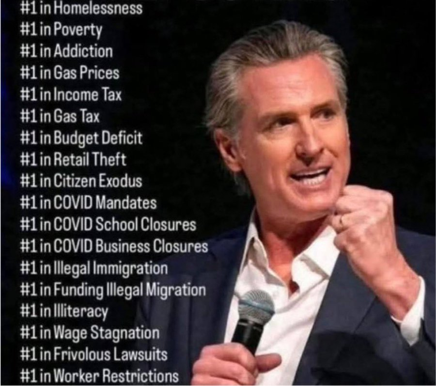 LynnMail's tweet photo. @GavinNewsom https://t.co/JeLumT2S3C