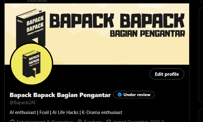 Bapack Bapack Bagian Pengantar tweet media