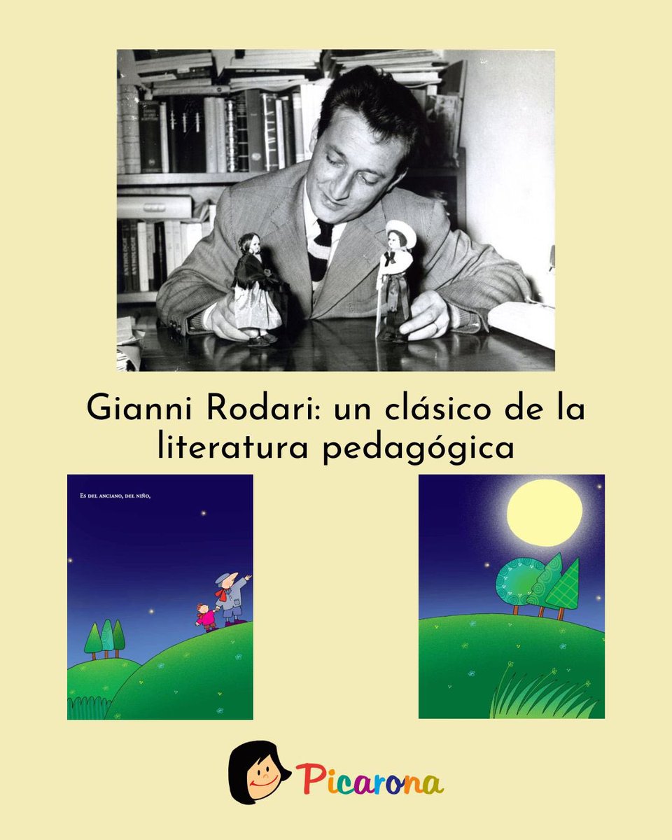 EdPicarona's tweet photo. Hoy os invitamos a conocer esta historia de Gianni Rodari e ilustrada por Nicoletta Costa. Rodari (1920-1980) fue un escritor, pedagogo y periodista italiano especializado en literatura infantil y juvenil. Descubre “El cielo es de todos”, un libro que os abrirá los ojos y el ❤️. https://t.co/d3YAWieLLY