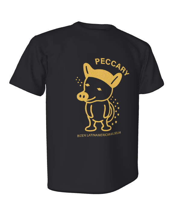 HESOINOSHISHI's tweet photo. 入荷したよ～！ペッカリーJ・Tシャツの追加お申し込み分と初回お申し込み分の「かな六シール」。オイラの金ラメT、銀ラメTは、あさって入荷(^○^)/ https://t.co/8jQ8CTom0f