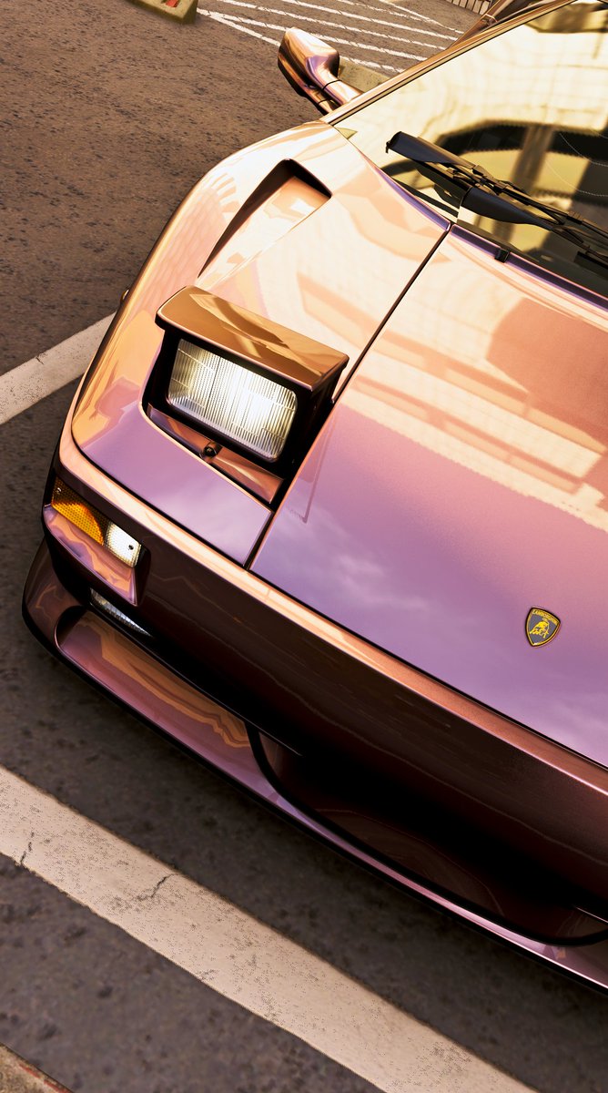 BlancheyTV's tweet photo. The 1997 Lamborghini Diablo SV looks incredible in #ForzaHorizon６ 😍 https://t.co/x2X7vgKk1X