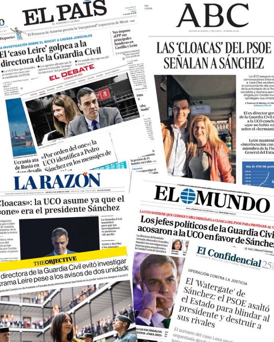 sergiosayas's tweet photo. Sánchez dirige una organización criminal mientras arrasa España. https://t.co/XKqdjf7161