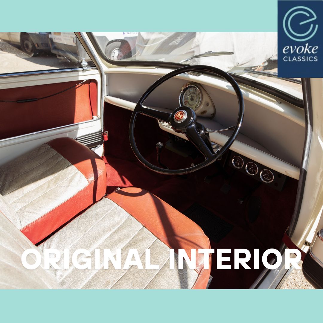 EvokeClassics's tweet photo. LIVE AT AUCTION
1960 Morris Mini Deluxe Mk1 1275cc
https://t.co/k4VCQD7PsO
Uprated 1275cc engine
Original 850cc matching numbers engine supplied
3 Previous owners
Heritage certificate
Great provenance
HPI Clear
#Mini #ClassicMini #MiniMK1 https://t.co/yPYjtKg9WD