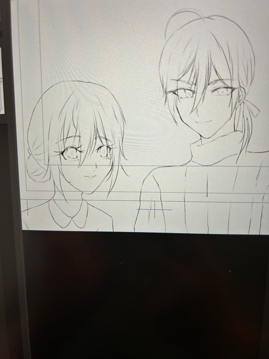 wip 描いてます✏️