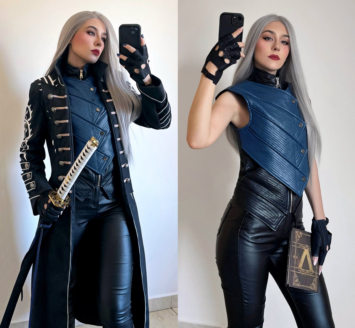 vanilleja's tweet photo. Coat or coatless Vergil? https://t.co/AeCyRtI0Gj