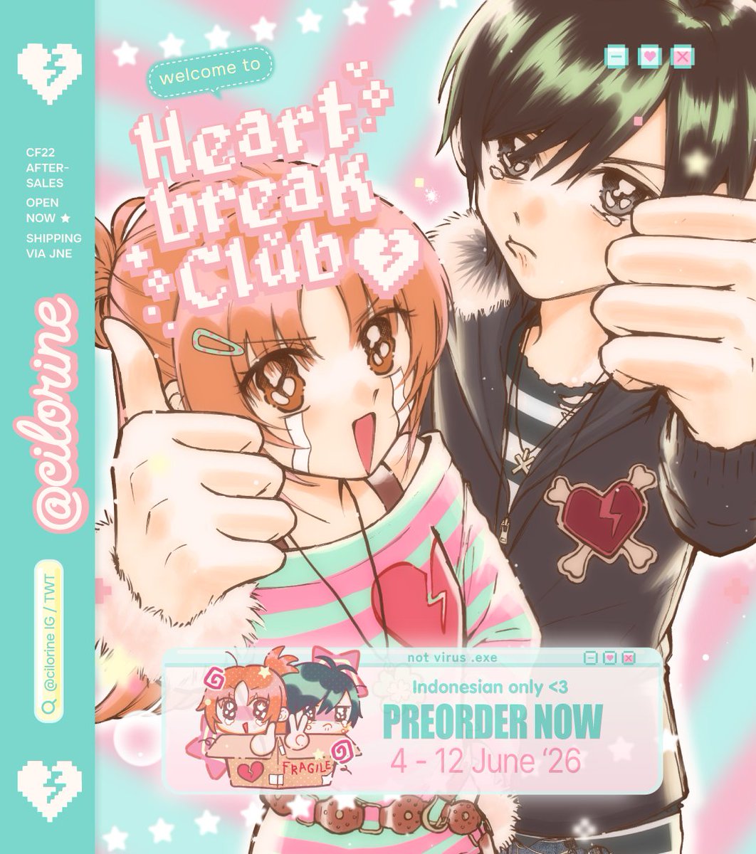 cilorine's tweet photo. sorry for the wait guys -- Cilorine CF22 Aftersales PO open!! 📭

★ phoca holder, stickerbook, sketchbook, pouch, dokidokis available for order
★ 4-12 June 2026
★ Shipment around end of July 
★ Intl orders -> DM
★ https://t.co/0Ze2HuUVdz https://t.co/Y7vCV8bgIw