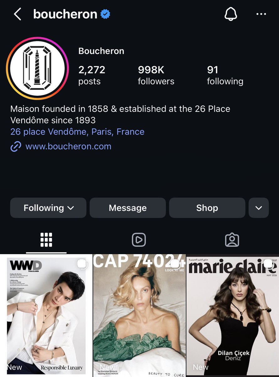 Nong4thsocute's tweet photo. ว๊ายยยยยยย  แอค official @Boucheron ลงน้องโฟ้ดขึ้นปกนิตยสารของ @WWDThailand คือ ว๊ายยยยยย ยิ่งใหญ่มาก เริ้ดมากกกกก ปังมากกก โคตรจะเริ้ดดดดดดด 💅🏻💅🏻💅🏻🫪🫪👁️👄👁️

@tawattannn @Boucheron 
#Fourthnattawat #โฟร์ทณัฐวรรธน์ 
#Boucheron #WWDthailand https://t.co/0mx9y8Y6KY