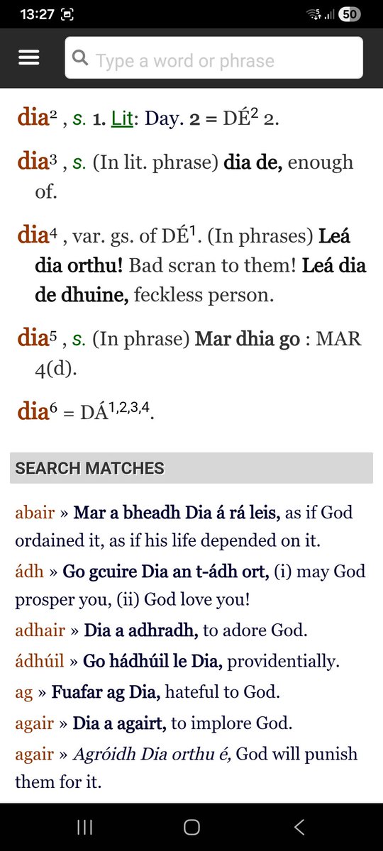 daruvalos's tweet photo. @thnksfrthmsryOW @HearnsOfficial It's literary, lá and dia are synonyms. placing maith between dia duit could change the meaning to 'good day to you'
I'm not wrong, dia has two separate meanings. That's why each day of the week begins with dé, dé luain 'Day of Luan' 
Just thought the double-meaning would be fun https://t.co/o8tqpDtQpH