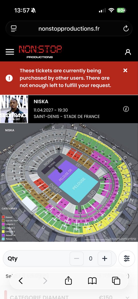 Morgoo___'s tweet photo. @Niska_Officiel Bro j’ai pas eu ma place et puis j’attendais depuis dans la file fais quelque chose stp https://t.co/jOLY5j4MuQ