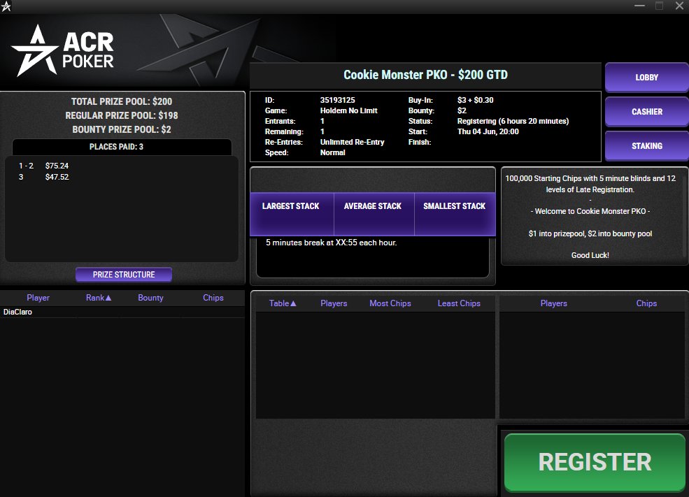 cookiepoker147's tweet photo. Homegame day for me @ACR_POKER 

5 tickets being give away on stream. 

$5 on my 1st bullet (all in blind till i lose) 

$5 on me after LR

$5 Monsterlonger (enter using channel points) 

Live on stream via https://t.co/UrM05cvXj1 https://t.co/QQzT7uO9hG