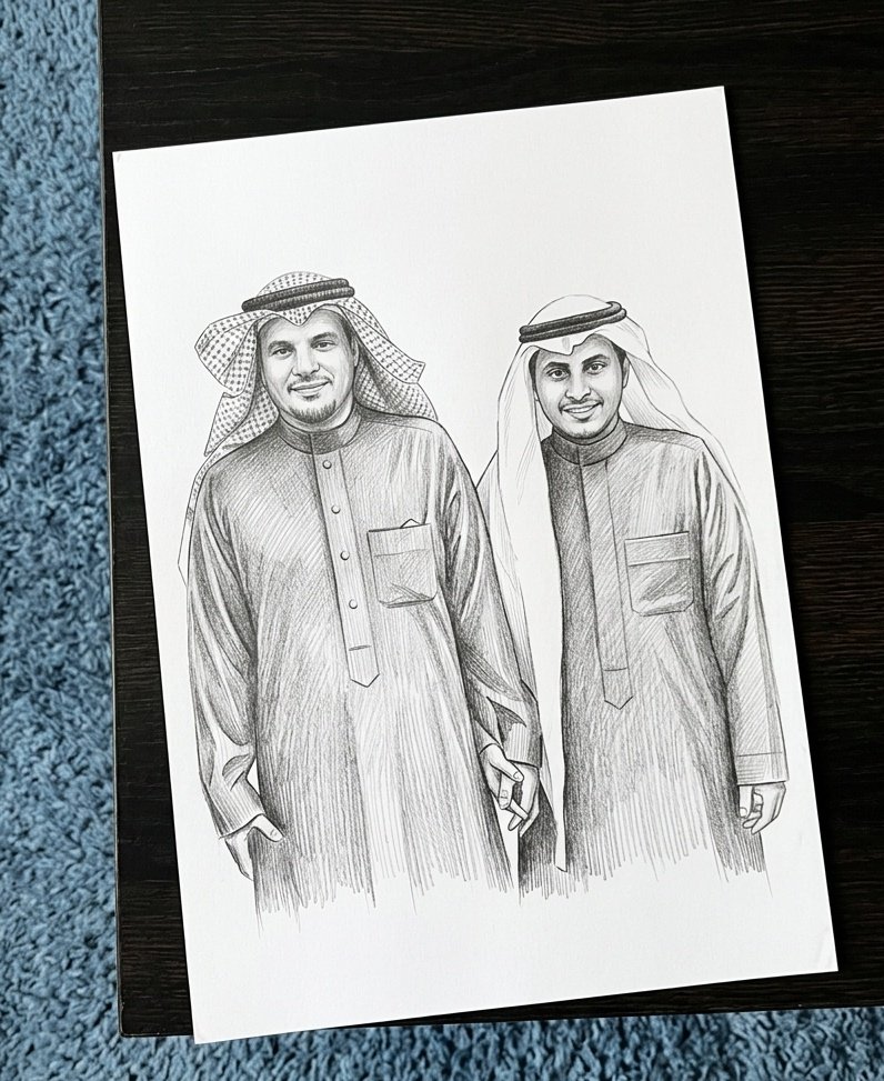 J__258's tweet photo. @bandar121234 
السلام عليكم
حبيت أشاركك رسمة رسمتها لصورتك أتمنى تنال اعجابك 

ان شاء الله ماتقصر معي بهديه بسيطه، ترا الرسم مصدر رزقي الوحيد انا وعائلتي 🤍 https://t.co/AqCc8TUcLm
