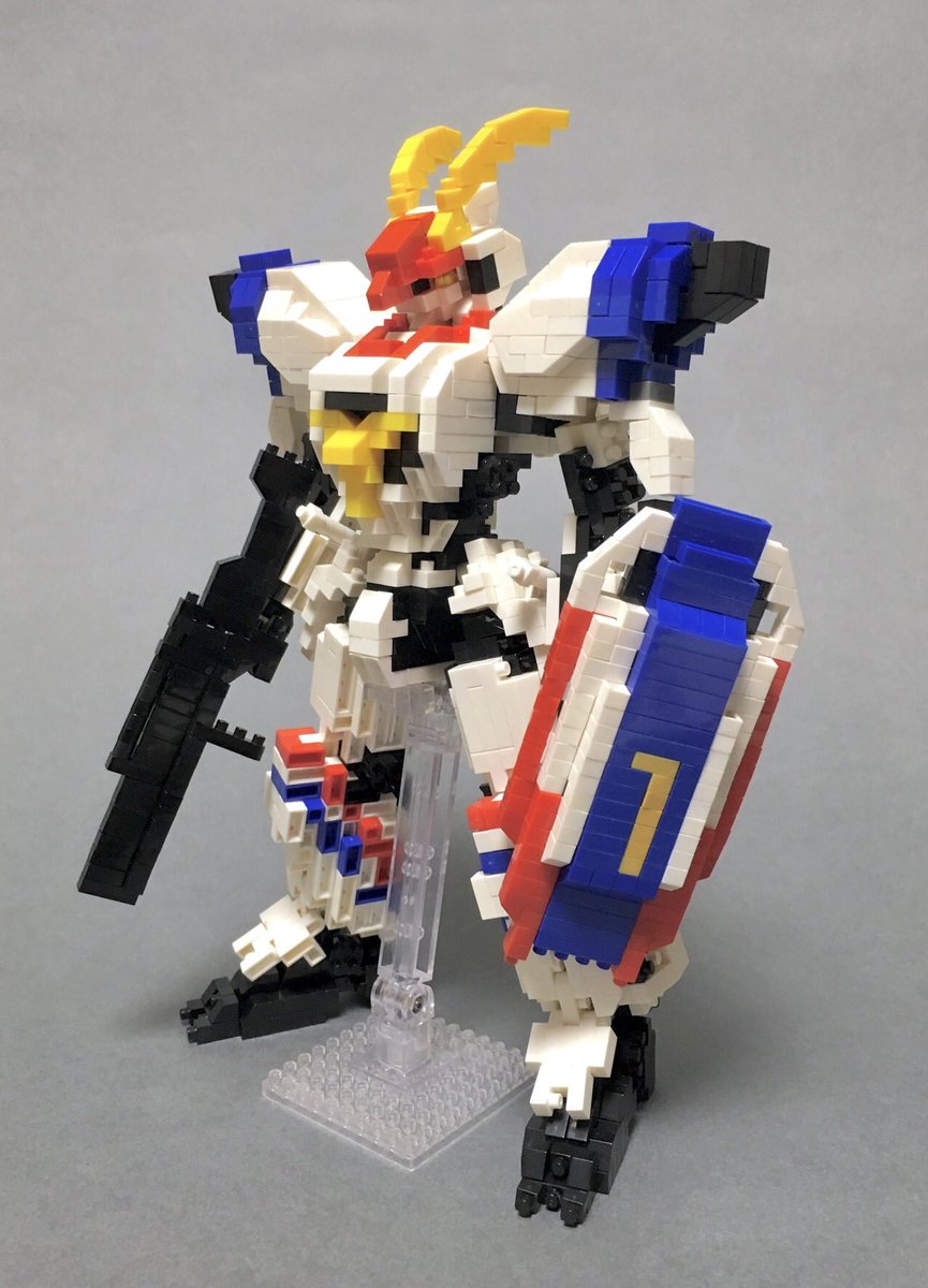 nomuzox's tweet photo. #nanoblock
メカスマさんのドラグナーが話題なので昔ナノ化したドラグナー1
大分黄ばんでしまったけど崩さず残してます。 https://t.co/6T4Brer7dA